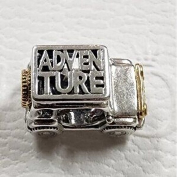 Pandora Two-tone Adventure Car Charm - Picture 3 of 5